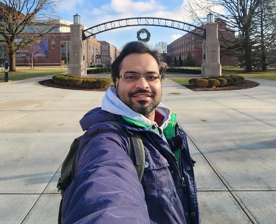 Kshitij Tiwari at Purdue University