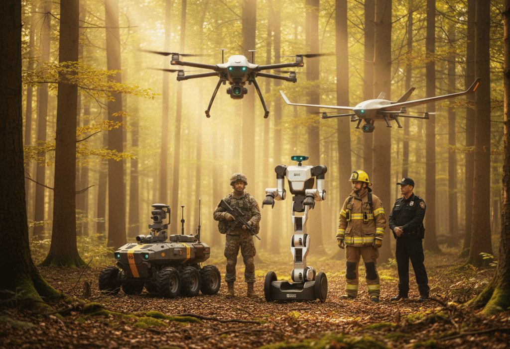 Kshitij Tiwari Mobile Robot consulting for civil and defense applications