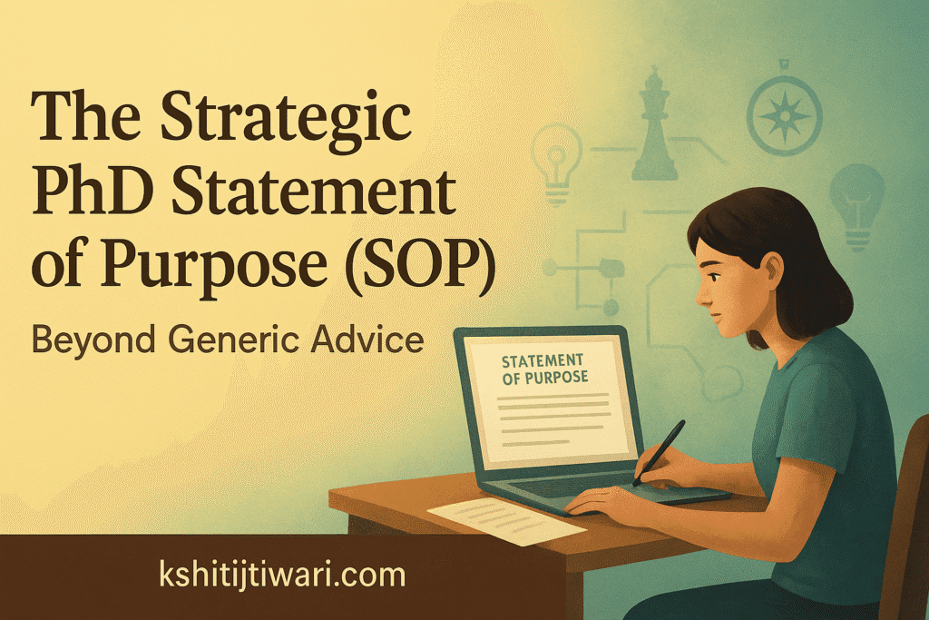 Strategic PhD statement of purpose phd sop beyond generic advise