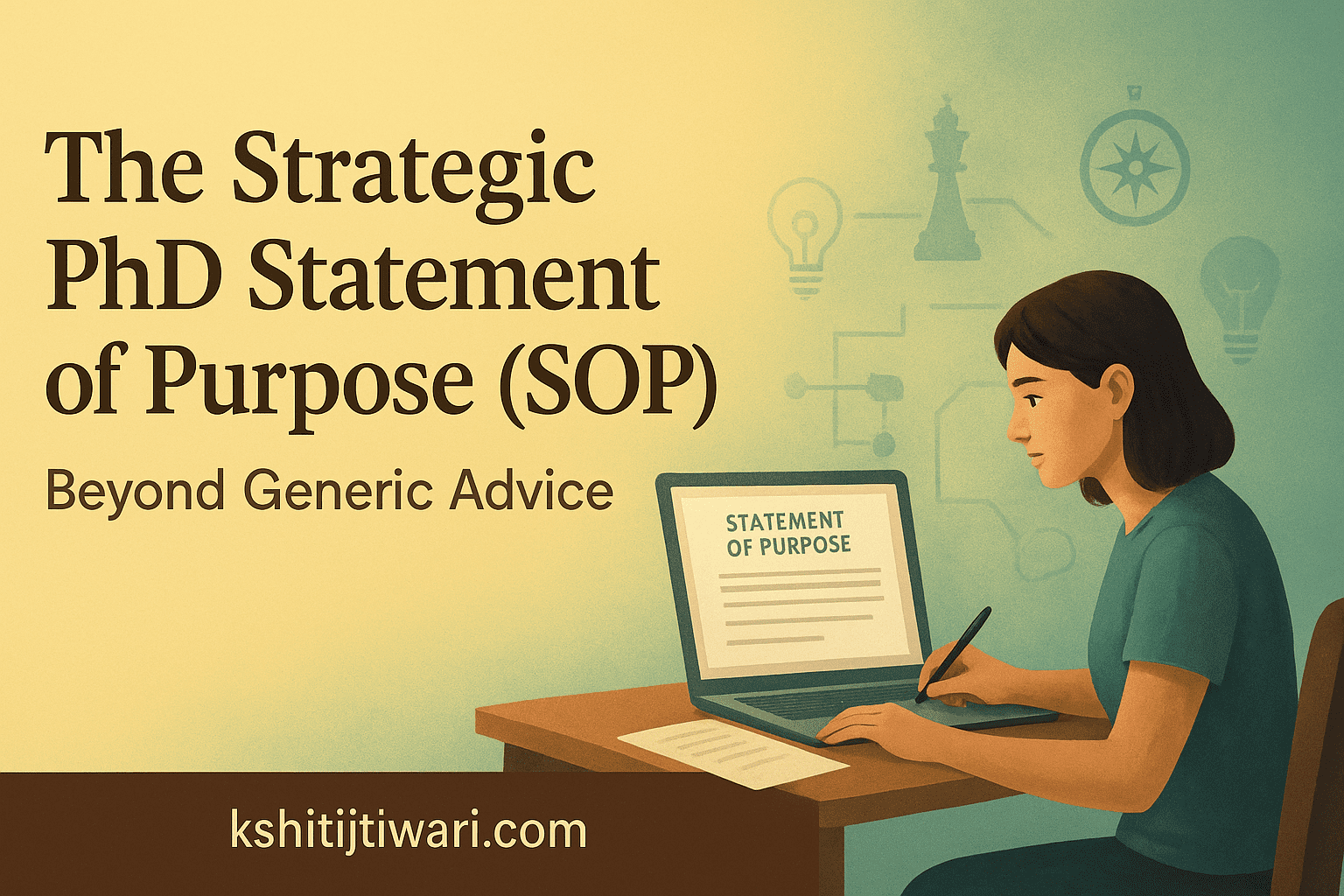 Strategic PhD statement of purpose phd sop beyond generic advise