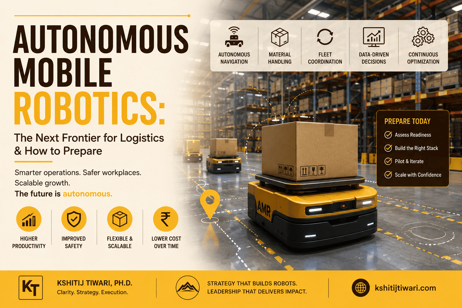 Autonomous Mobile Robotics: The Next Frontier for Logistics & How to Prepare
