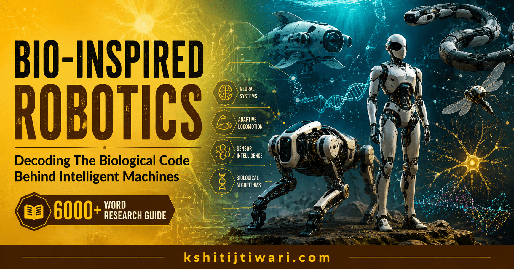Bio-Inspired Robotics: Decoding The Biological Code Behind Intelligent Machines