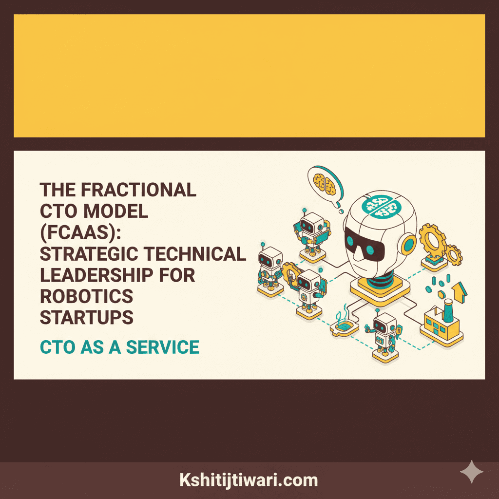 Fractional CTO as a Service for Robotics Startups