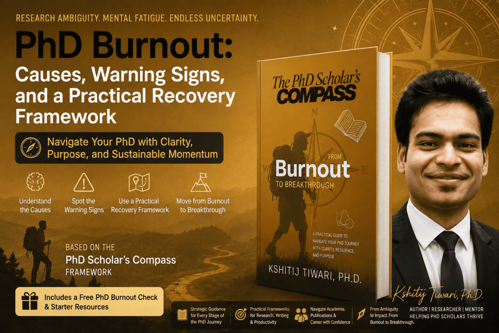 PhD Burnout: Causes, Warning Signs, and a Practical Recovery Framework