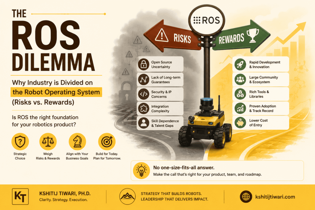 The ROS Dilemma: Why Industry is Divided on the Robot Operating System (Risks vs. Rewards)