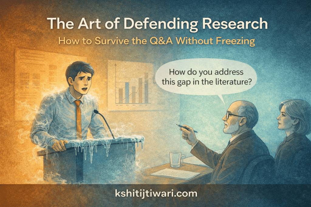 The Art of Defending Research: How to Survive the Q&A Without Freezing