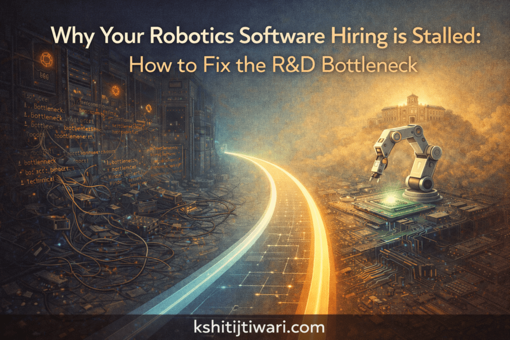 Why Your Robotics Software Hiring is Stalled (And How to Fix the R&D Bottleneck)