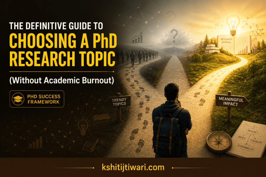 The Definitve Guide to Choosing a PhD Research Topic (Without Academic Burnout)