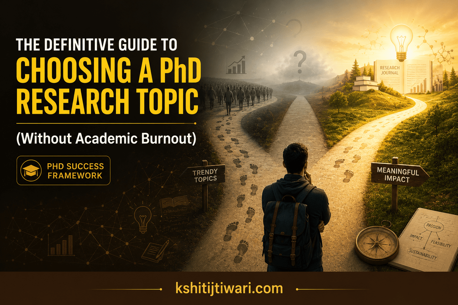 The Definitve Guide to Choosing a PhD Research Topic (Without Academic Burnout)